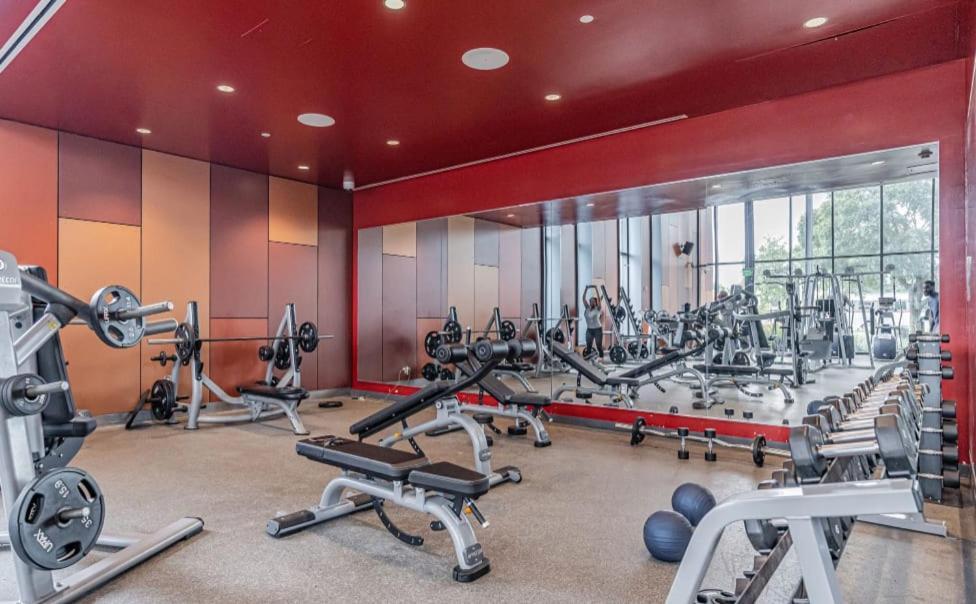 Htx Dtown Apt I Sleeps 7 Wi-Fi Parking Free Gym Houston Dış mekan fotoğraf